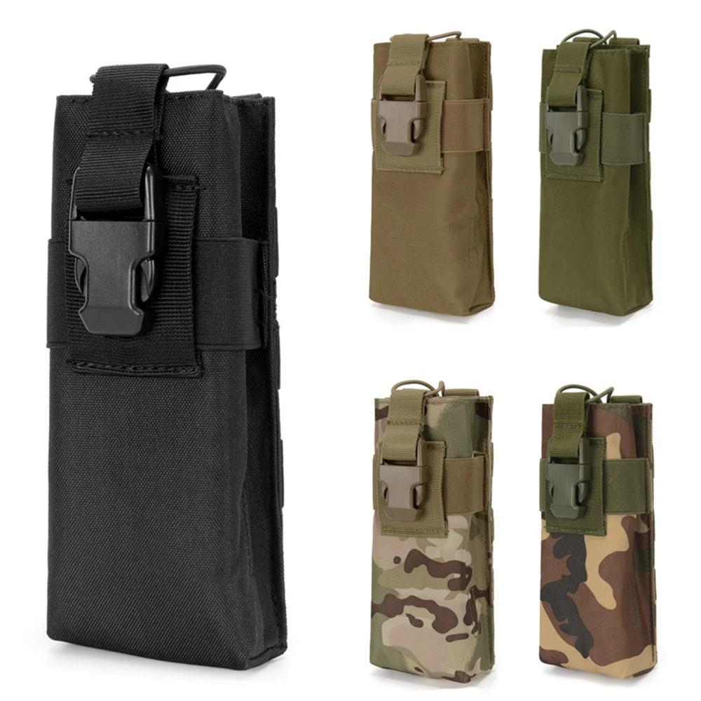 Edc Carry Pouch - Outdoor Walkie Talkie Pouch Water Bottle