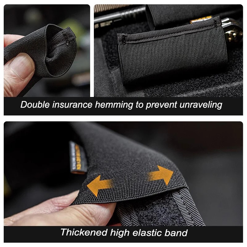 2pcs Belt Sleeve Elastic Loop  - đánh giá và giá Edc Carry Flashlight