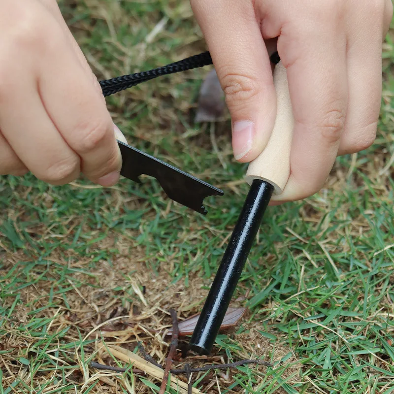 New Portable Outdoor Flint, Eq - đánh giá và giá Ferro Rod Striker