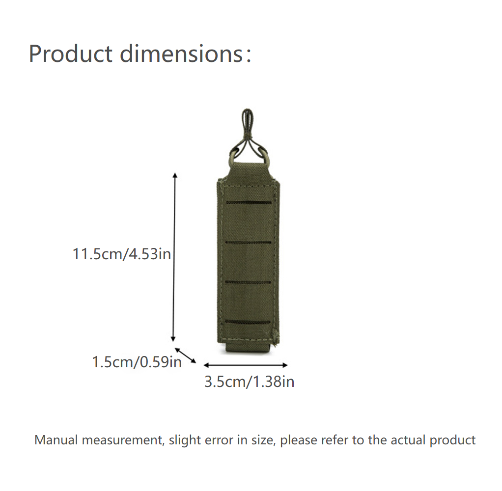 Nylon 9mm Magazine Pouch – Sin - đánh giá và giá Edc Carry Flashlight