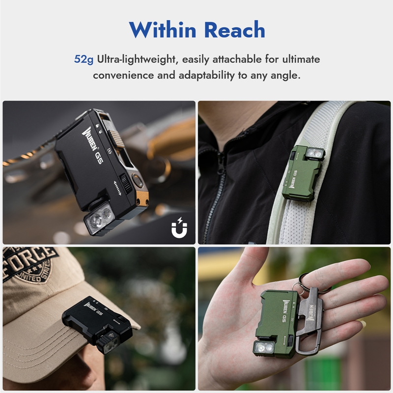 WUBEN G5 & X4 EDC Flashlight R - đánh giá và giá Edc Carry Flashlight