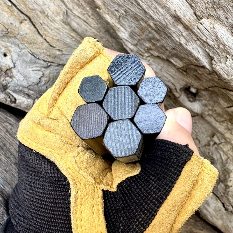 Hand Woven Rope Hexagonal Flin - đánh giá và giá Ferro Rod Striker