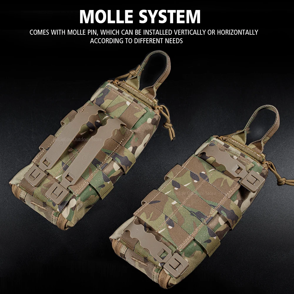 Camping First Aid Kit MOLLE Wa - đánh giá và giá Edc Carry Case