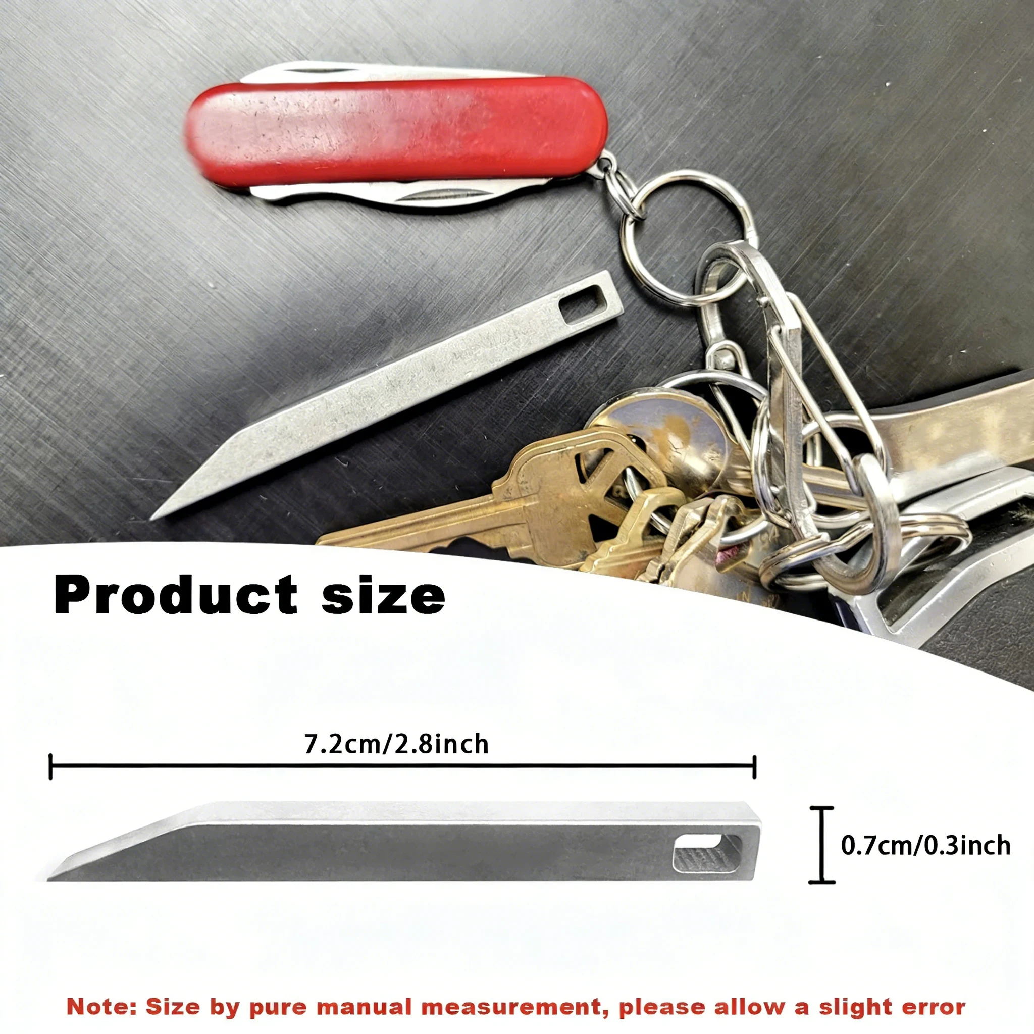 Heavy Duty Keychain Prybar EDC - đánh giá và giá Edc (Every Day Carry