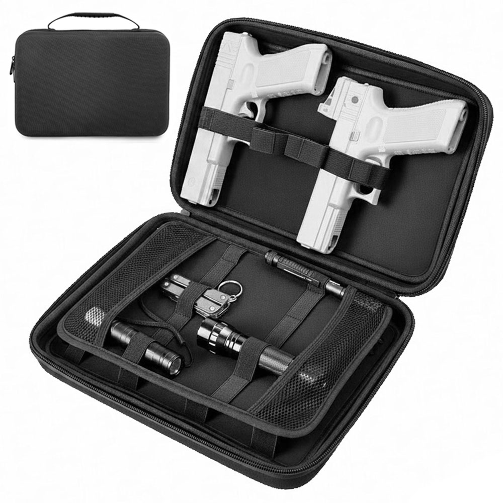 Tactical Pistol Gun Case Dual  - đánh giá và giá Edc Carry Gun