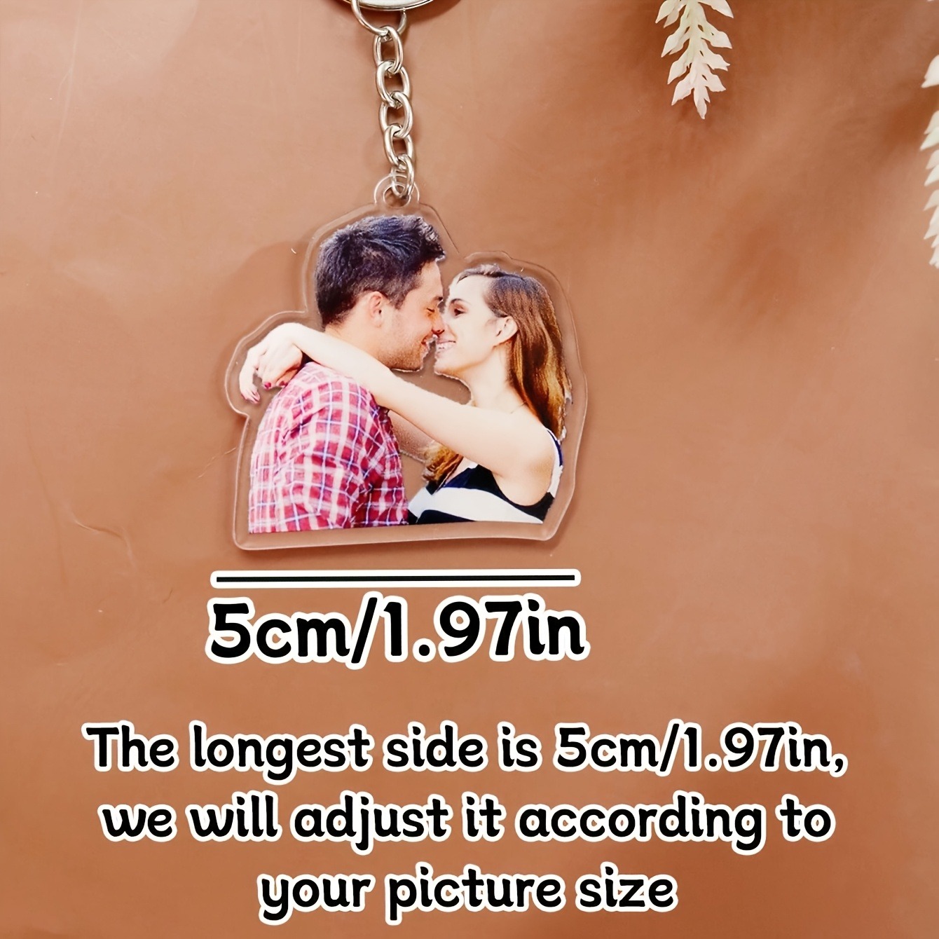 1 Custom Photo Acrylic Keychai - đánh giá và giá Carabiner Keychain