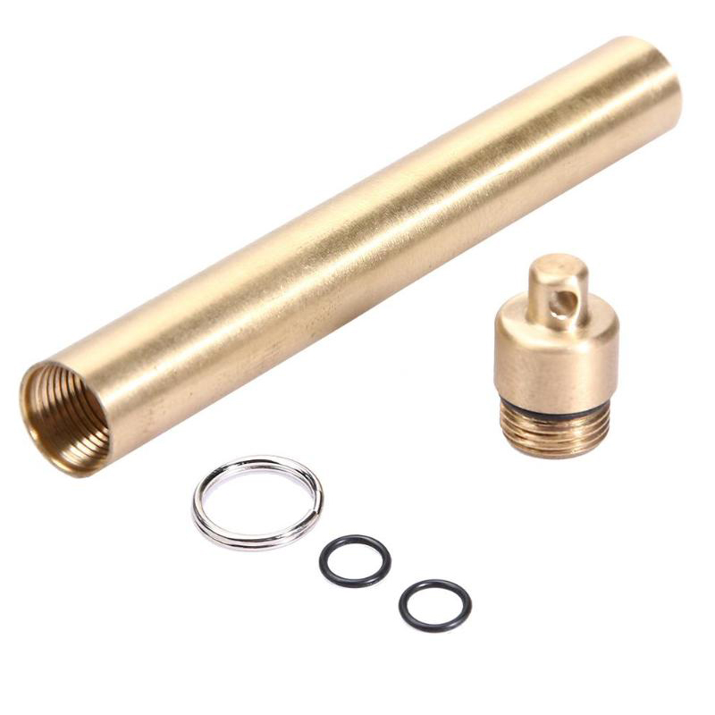 Brass Kín Kín Nước Lưu Trữ Con - đánh giá và giá Pill Fob Capsule
