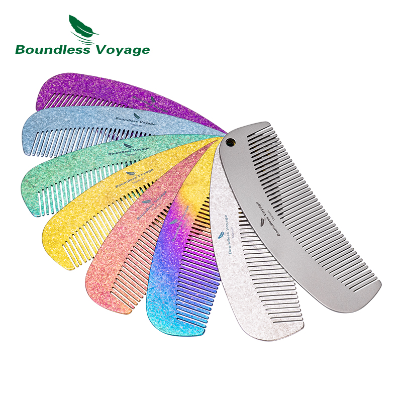 Boundless Voyage Titanium Comb - đánh giá và giá Comb Pocket Titanium