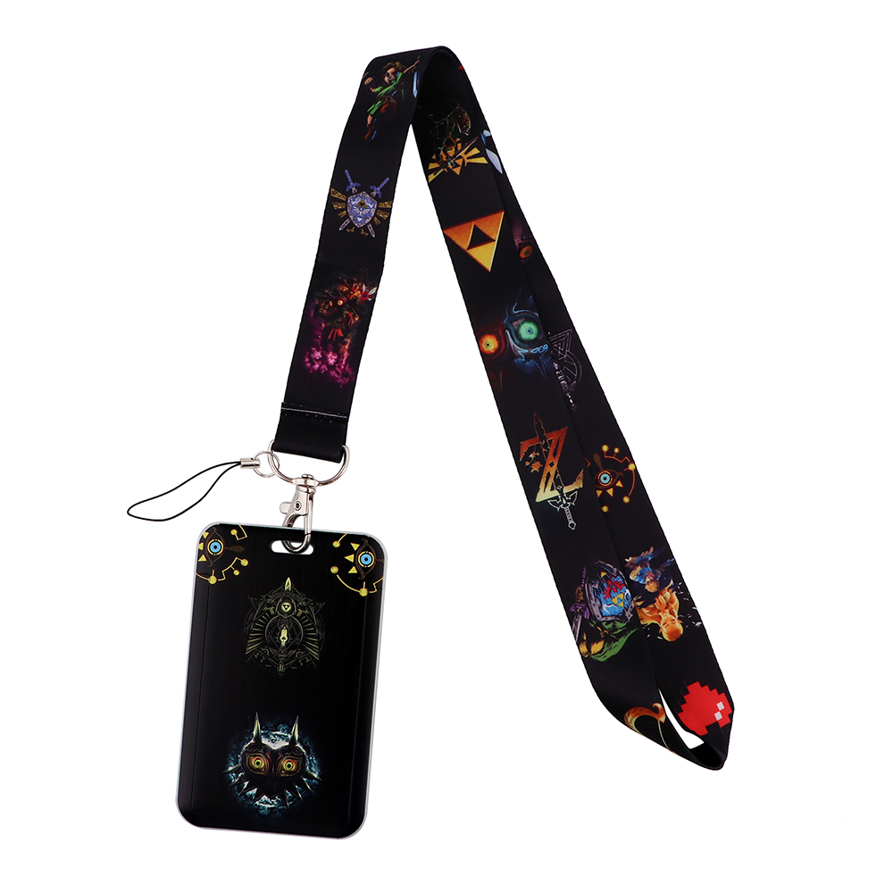 Cartoon Game Lanyards for Key  - đánh giá và giá Carabiner Keychain